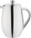 Olympia RVS Cafetiere 0,75L - Zwart