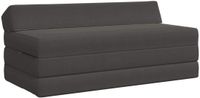 vidaXL Vouwbare Sofa Bed Donkergrijs 120 x 60 x 49 cm Stof