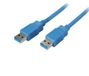 shiverpeaks BS77032-1 USB-kabel USB 3.2 Gen 1 (3.1 Gen 1) 1,8 m USB A 5 Gbit/s Blauw