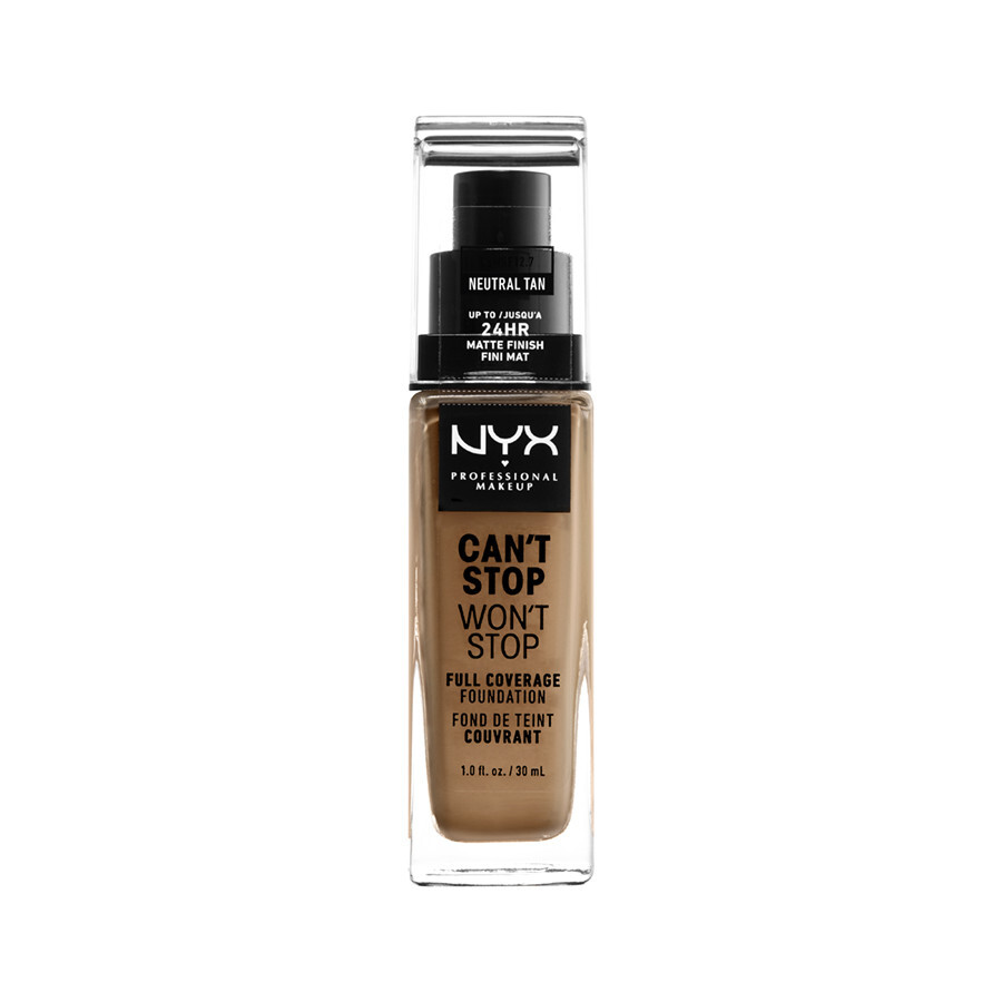 NYX Professional Makeup CANT STOP WONT STOP 24-HOUR FNDT - NEUTRAL TAN