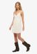 Superdry & Co Superdry Geweven Cami Mini-jurk met Textuur Dames Off White UK10-EU38