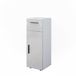 Vicco Irma Halfhoge kast – 30 x 81 cm Wit Hoogglans