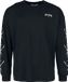 Black Blood by Gothicana Gothicana Zwart Shirt met Lange Mouwen en Ronde Hals - Heren - XXL