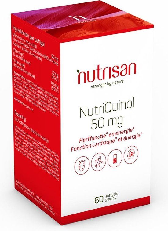 Nutrisan Nutriquinol 50mg 60 Softgels
