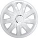 Wieldop NRM Drift wieldoppen 15 inch wit 4 stuks