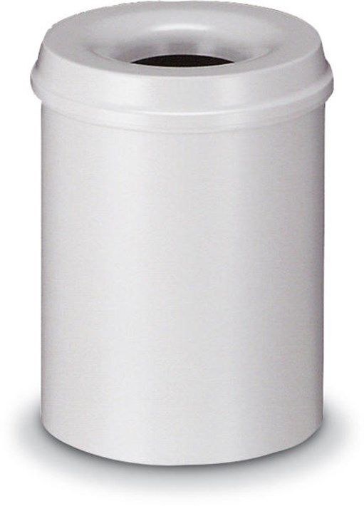 Vepa Bins Papierbak+vlamdover vepabins 15liter 25.5cm grijs