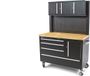 HBM Gereedschapswagen / werkbank 138cm ZWART