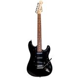 Beaton Legend BK - Elektrische Gitaar Strat-Style Zwart