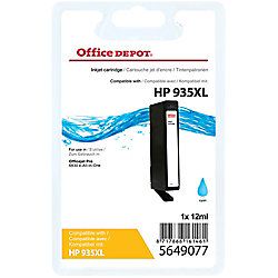 Office Depot Compatible HP 935XL Inktcartridge C2P24AE Cyaan