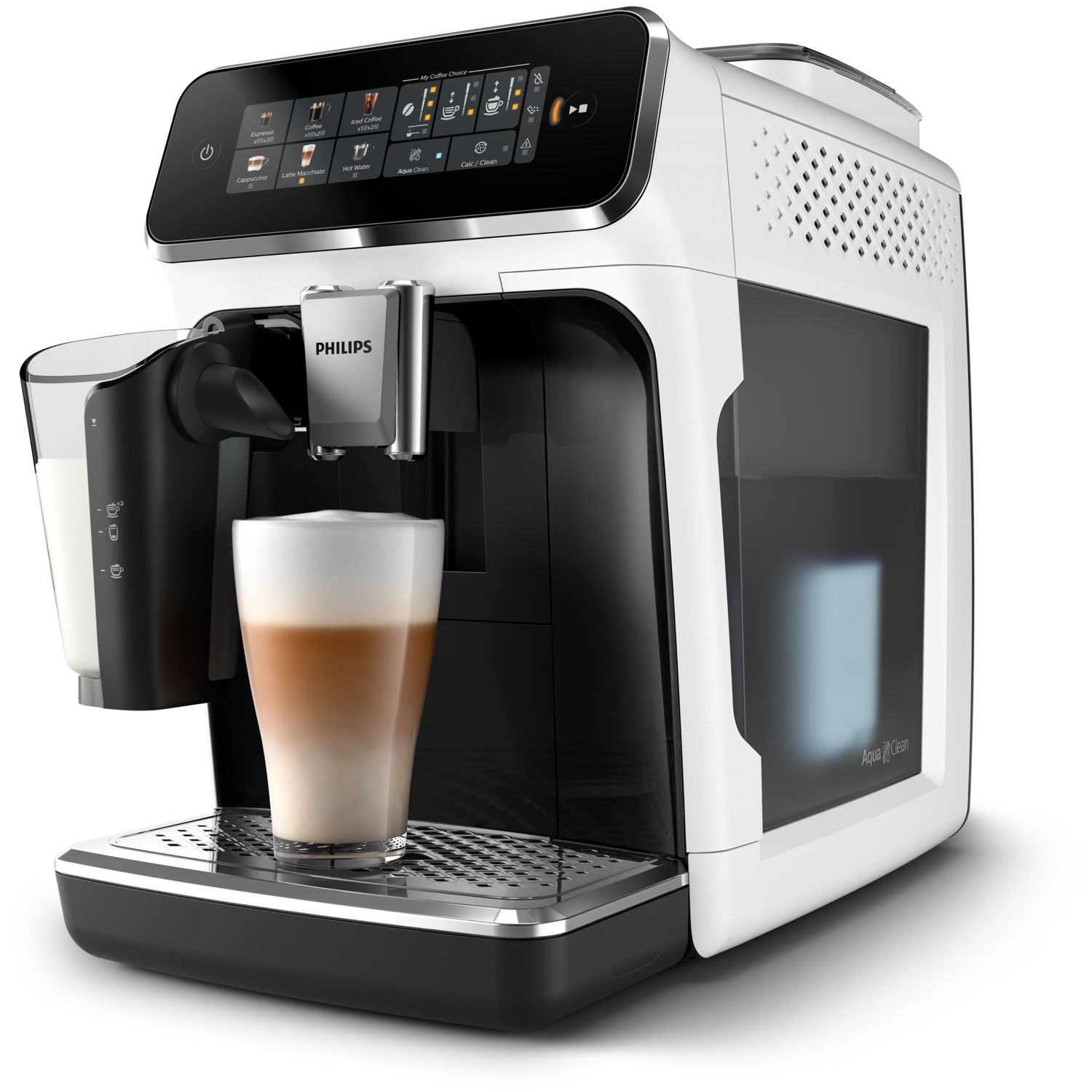 Philips 3300 EP3343/50 Volautomatische Espressomachine - Zwart/Wit