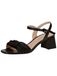 Peter Kaiser Dames 78242 slippers, zwart, 38.5 EU