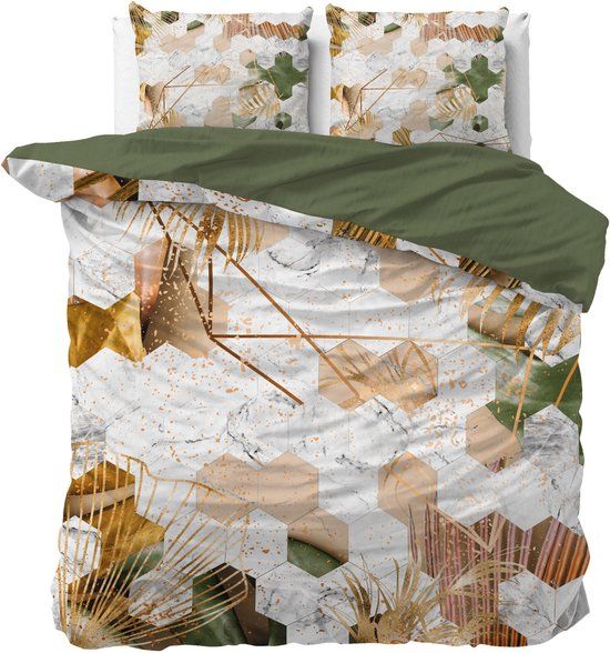 Sleeptime Zaza Dekbedovertrek - Tweepersoons - 200x220 cm - Wit
