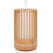 Romon Diffuser voor etherische oliën, 200 ml, aroma-diffuser, luchtbevochtiger met 7 kleuren, met led, luchtbevochtiger, geur, ultrasoon, aromatherapie, automatische uitschakeling, voor bed en kantoor