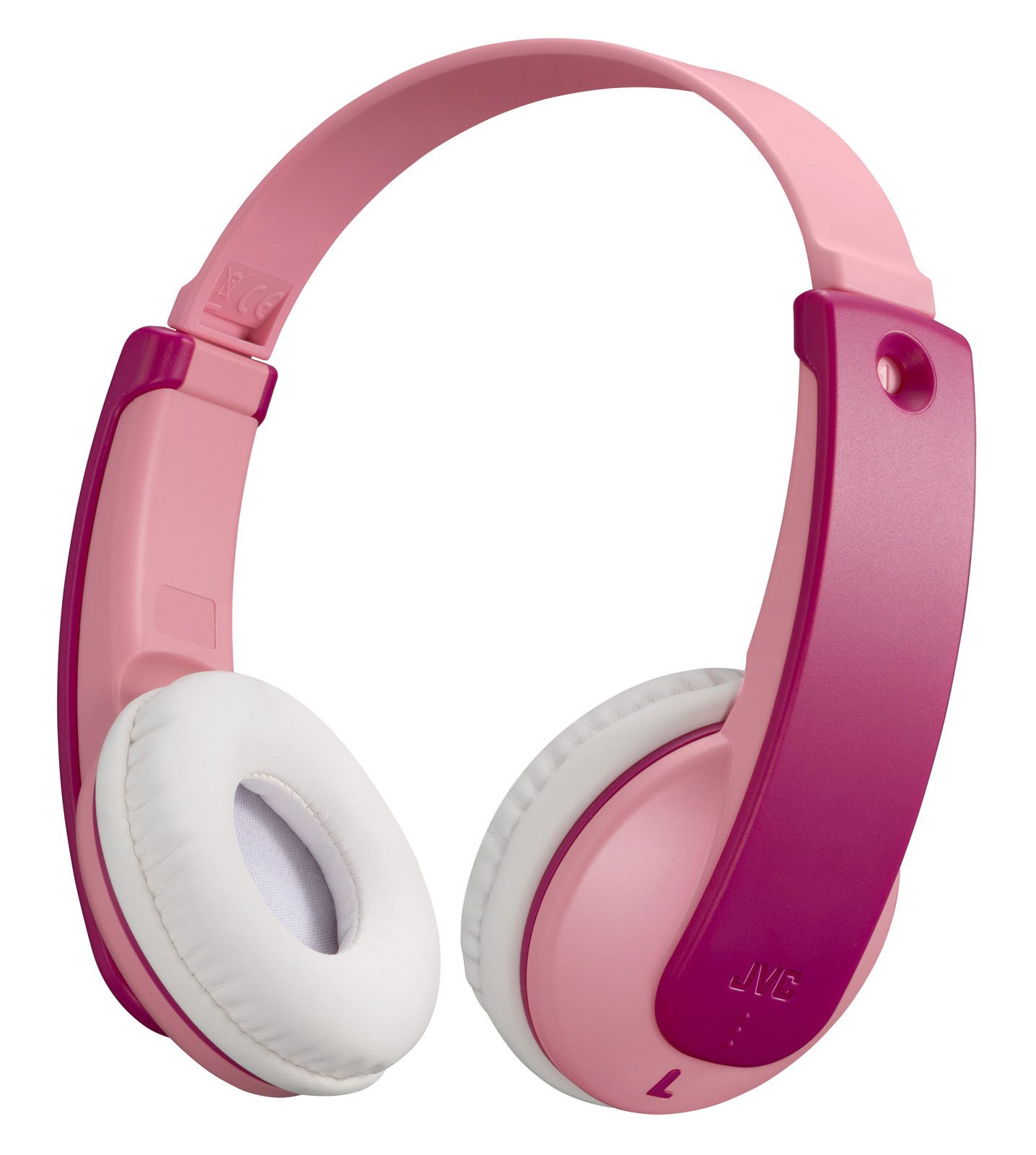 JVC HA-KD10W Draadloze On-ear Kinder Hoofdtelefoon - Roze
