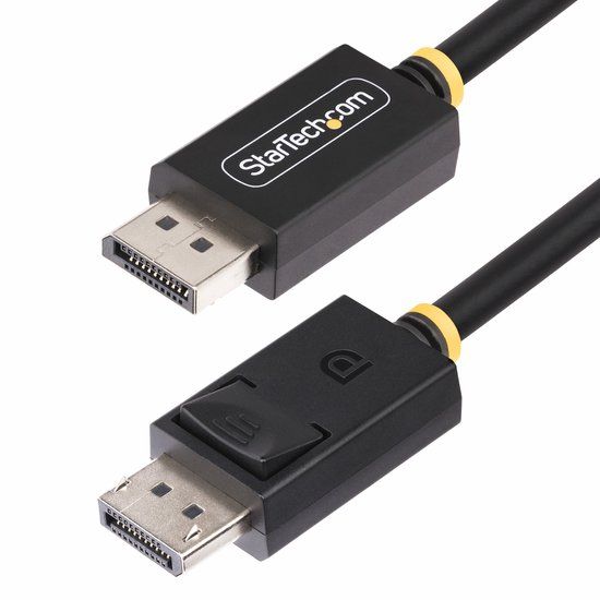 StarTech 3m DisplayPort 2.1 Kabel, VESA Gecertificeerde DP40 DisplayPort Kabel, UHBR10/HDR/HDCP 2.2, 8K 60Hz, DP 2.1 Kabel