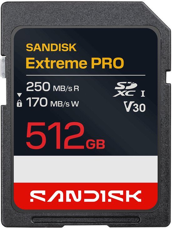 SanDisk SDXC Extreme PRO 512GB