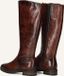 Notre-V 2body304 Laarzen - Leer - Dames - Cognac - Maat 37
