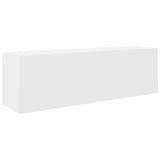 vidaXL Badkamerwandkast - Wit - 100x25x30 cm - Bewerkt Hout