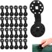 Clips pour voile d'ombrage - Clips de fixation pour voile d'ombrage - Clips pour filet de jardin en plastique - 50 pièces