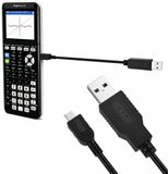 GO SOLID! kabel 1m geschikt voor Texas Instruments TI-84 Plus Rekenmachine