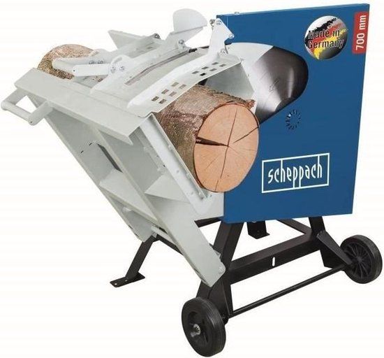Scheppach Wipzaag HS720 - 3000W / 230V - Brandhoutzaag voor max. Ø24 cm hout & tot 150cm lengte hout - Geschikt voor hardhout & zachthout