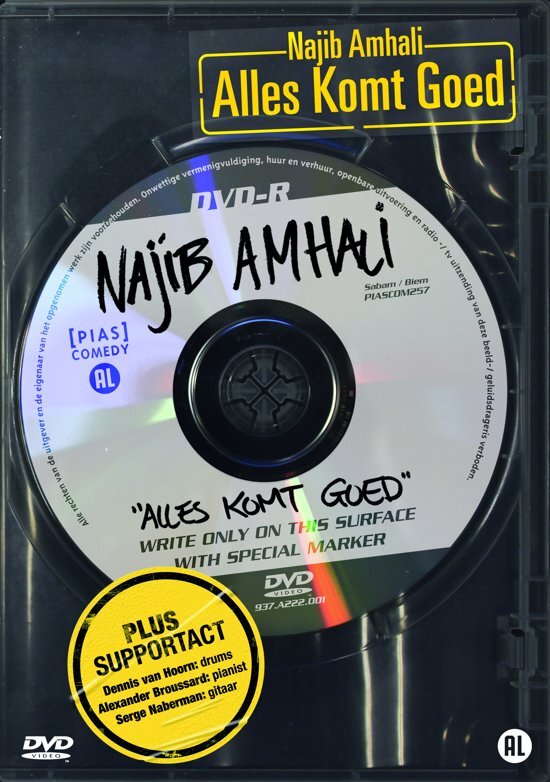 Amhali, Najib Alles Komt Goed dvd