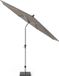 Platinum Riva stokparasol 3 m. rond - Havana Taupe