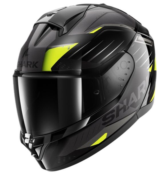 Shark Ridill 2 Bersek Integraalhelm Zwart Groen Antraciet Maat L