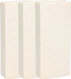 Gerimport Waterverdamper - 3x - creme wit - keramiek - 400 ml