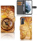 B2Ctelecom Samsung Galaxy S21 FE Flip Cover Kompas
