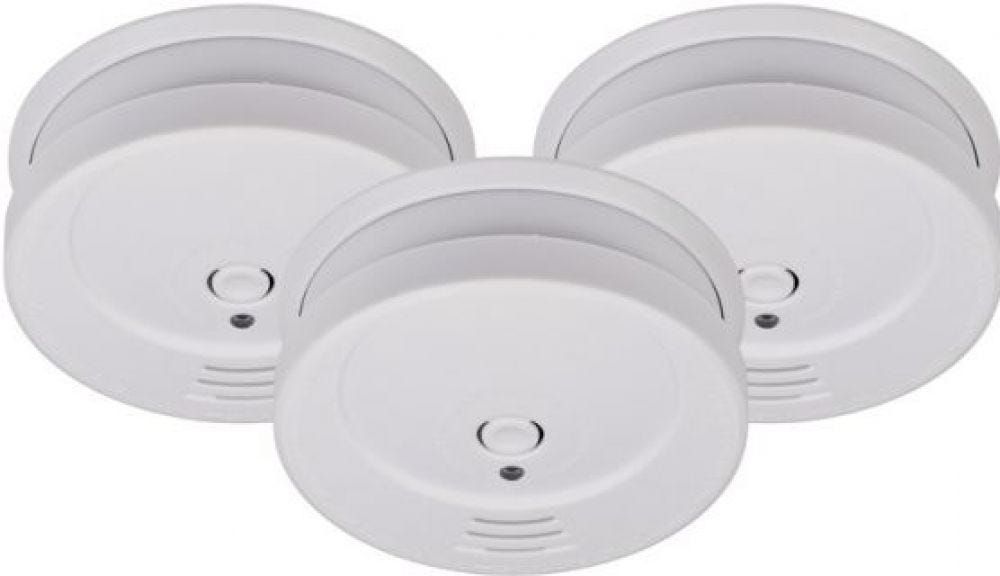 rookmelder SET stekkerdoos 3x RM C 9010