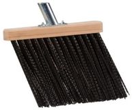 Merkloos / Sans marque Middelwijk Meppel B.V. Gootbezem met schuine nylon borstelkop 28 cm zwart
