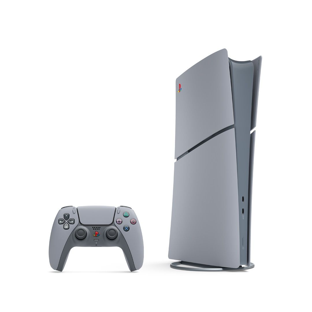 Sony PlayStation 5 Slim Digital Edition - 30th Anniversary Limited Edition Bundle 1TB - Grey