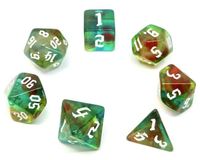 Dés de jeu de rôle Galaxy : Elfes du vent (7 dés)