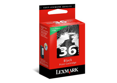 Lexmark Nr. 36 retourprogramma zwarte inktcartridge zwart