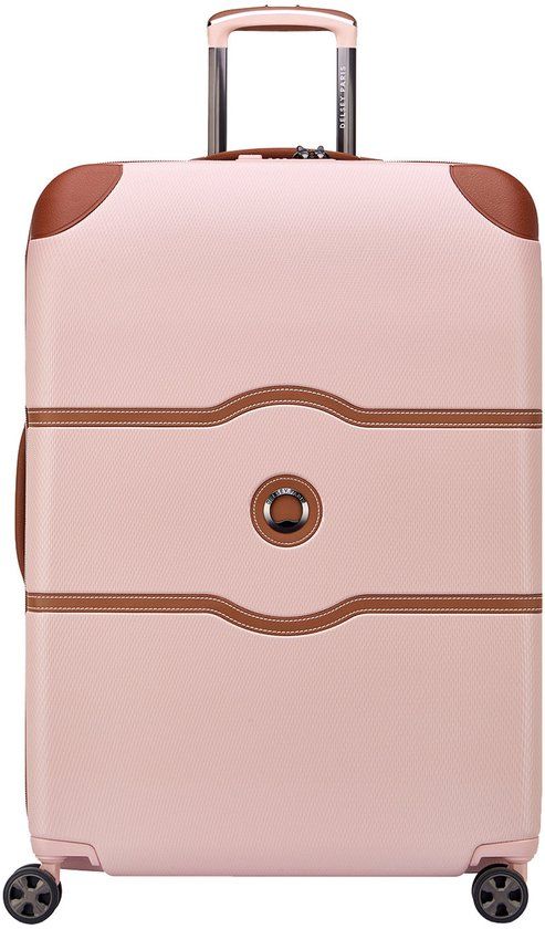 Delsey Chatelet Air 2.0 4 Wheel Large Trolley 76cm pink