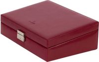 Windrose Sieradendoos Merino Rood