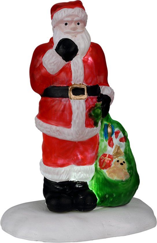 Lemax - 'Santa's Here' - Verlicht accessoire - Kunststof - 6.80 cm