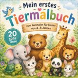 Mein erstes Tiermalbuch