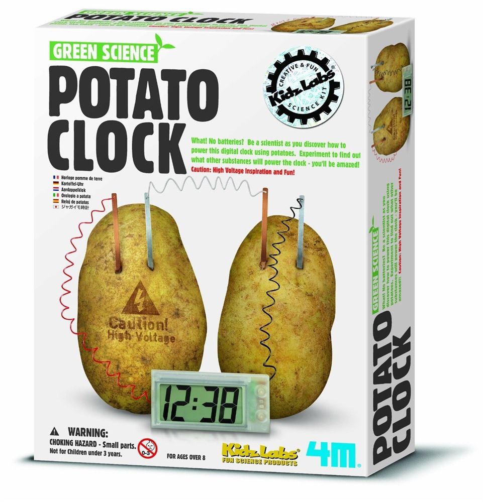 4M Orologio con Patata - Educatief speelgoed - Unisex - 6-10 jaar
