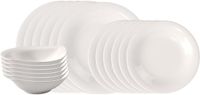 like. by Villeroy & Boch Essential White Service de table, 18 pièces