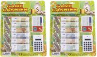 Jono toys Euro Money Pack Speelgeld met rekenmachine