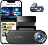 DDPAI N5 Dual Dashcam 4K HD GPS Zwart