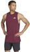 Adidas Mouwloos T-shirt Maroon L Man