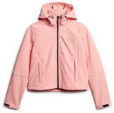 Superdry - Softshell trekkerjas met capuchon - Dames - peach pearl pink