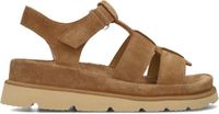 Shabbies Amsterdam Wana Sandal Suède Cognac Maat 41