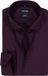 OLYMP 24/7 Luxor modern fit overhemd - mouwlengte 7 - structuur - bordeaux rood - Strijkvriendelijk - Boordmaat: 42 (EU maat: L)