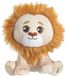 Schmidt Spiele 42856 Wicked, de laffe leeuw, 21 cm pluche figuur