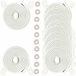 HIMRY® KXD7000 Set van 50 m randbescherming + 80 hoekbescherming, L-vormig schuimkussen, spons-randkussen, hoekkussen, tafelrand, hoek, anti-botsing, babykinderen, schokbescherming, 10 x 5 m, gebroken