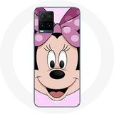 Maniacase Hoesje voor Vivo Y21s 2021 / Y21 2021 Minnie Mouse Cartoon roze
